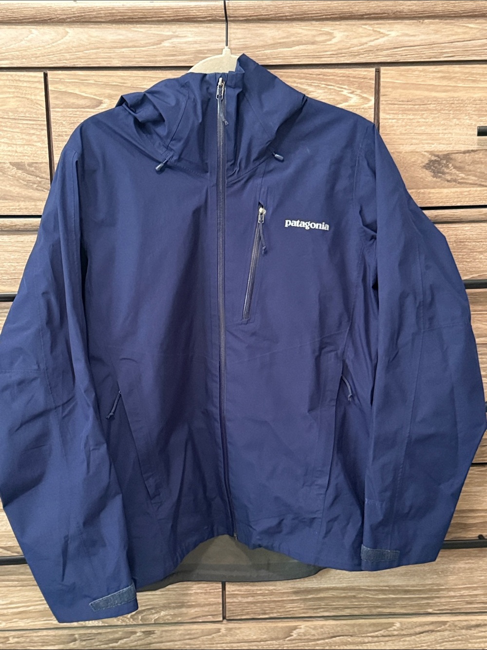 Patagonia Calcite Jacket Size Medium Classic Navy Blue